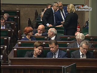 Poseł Mirosław Suchoń - Wystąpienie z dnia 18 listopada 2015 roku.
