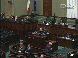Poseł Norbert Kaczmarczyk - Wystąpienie z dnia 18 listopada 2015 roku.