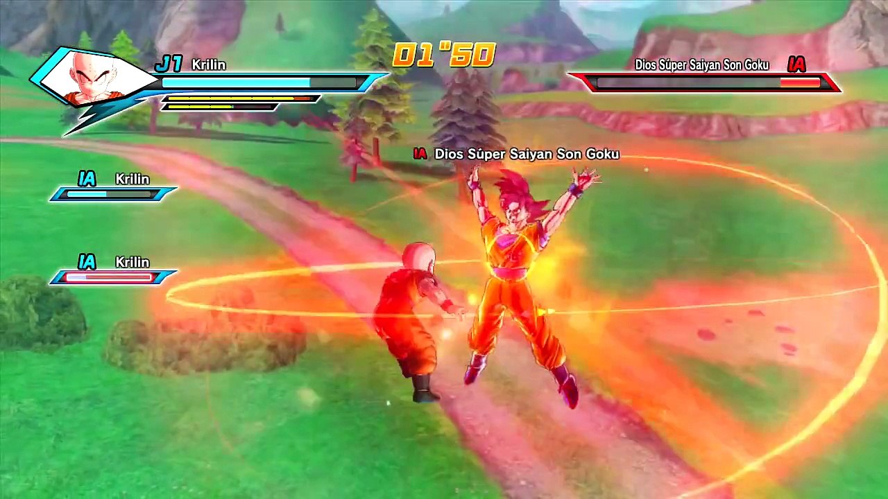 Dragon Ball Xenoverse : Krilin VS El Mundo #5 - ULTRA KRILIN VS SUPER SAIYAJINS DIOS ! GOKU Y VEGET
