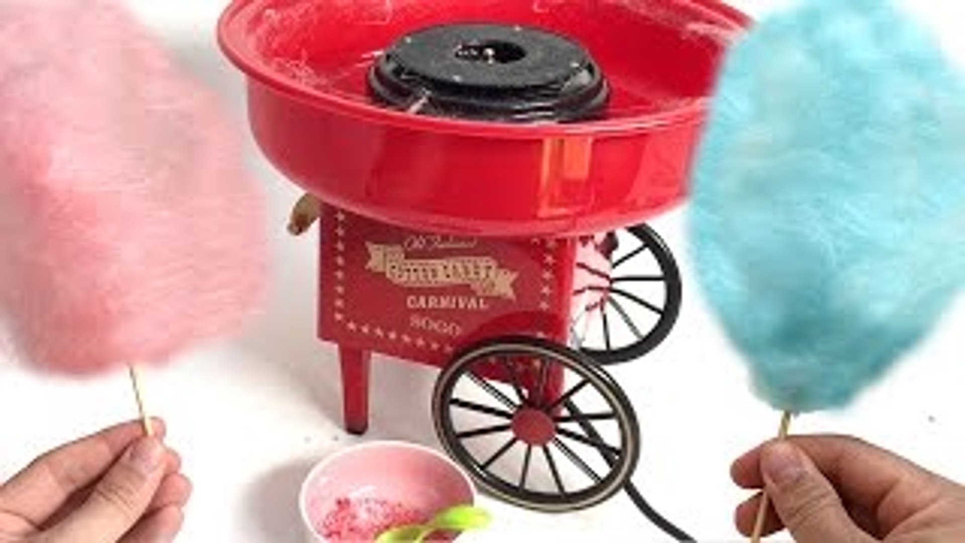 Cotton Candy Maker Machine Algodon De Azucar Candy Floss Fairy Floss Dailymotion Video