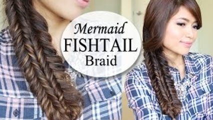 Mermaid Double Fishtail Braid Hairstyle | Hair Tutorial