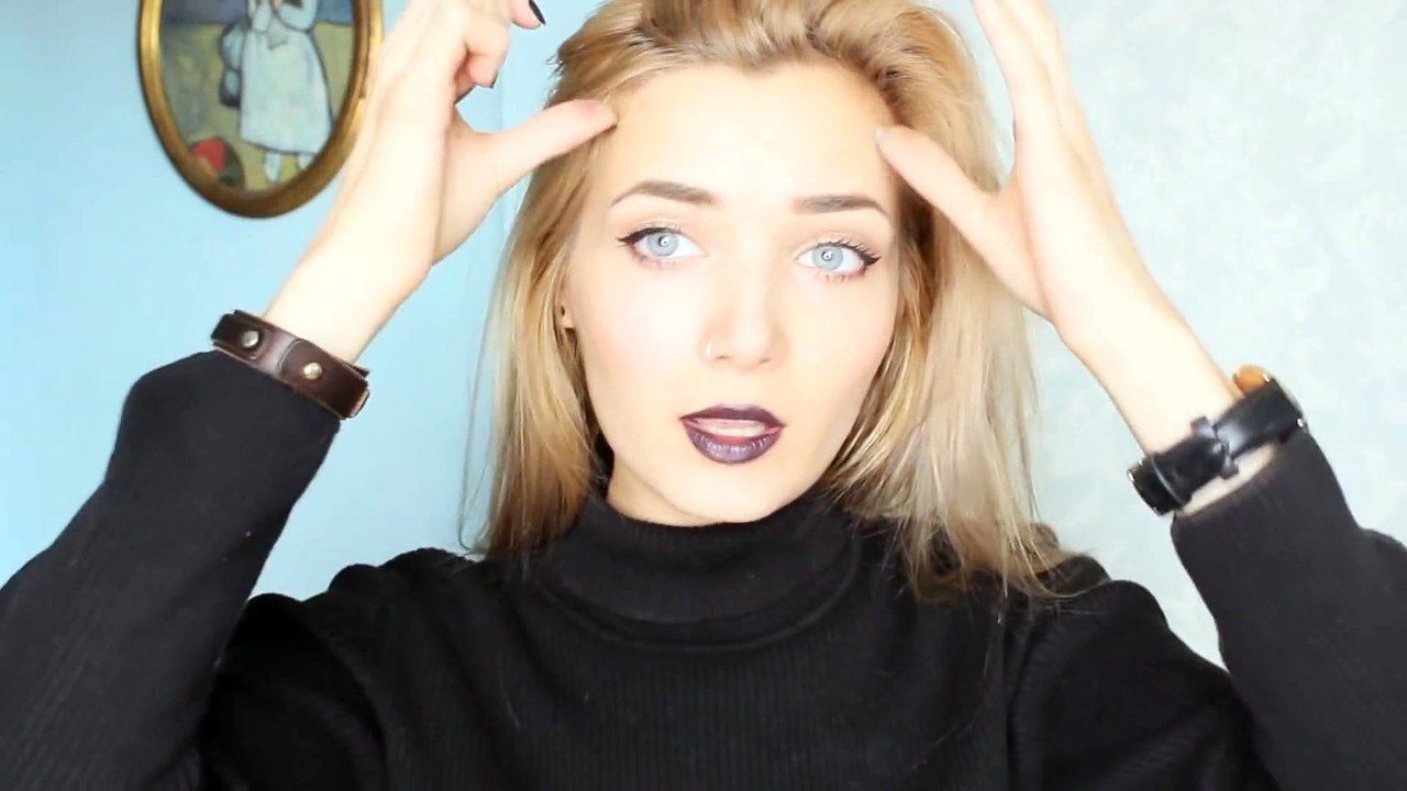Back To School || Cute & Easy Half Updo Hairstylenew