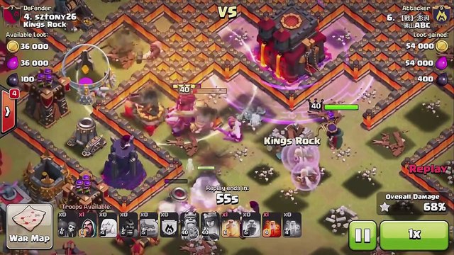 Clash Of Clans - LEADERBOARD WARS (post update gameplay)