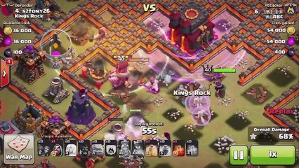 Clash Of Clans - LEADERBOARD WARS (post update gameplay)