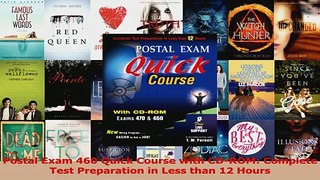 Postal Exam 460 Quick Course with CDROM Complete Test Preparation in Less than 12 Hours Download