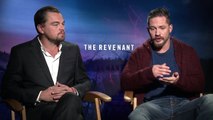 Leonardo DiCaprio and Tom Hardy Exclusive Interview THE REVENANT (2015)