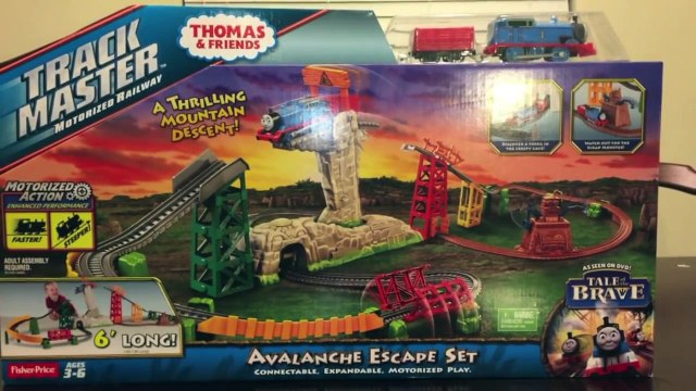 Thomas & Friends Trackmaster Avalanche Escape Set Accidents will Happen