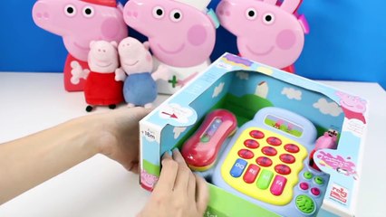 Peppa Pig Musical Phone Toy Piano Teléfono de Peppa Pig Juguetes Peppa Pig Toys Videos