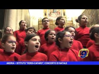 ANDRIA | Istituto "Verdi-Cafaro", concerto di Natale