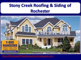 Stony Creek Roofing & Siding of Rochester - (248) 841-4308