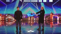 Dec assists magic act Alex Lodge with his levitating table | Britains Got Talent 2014