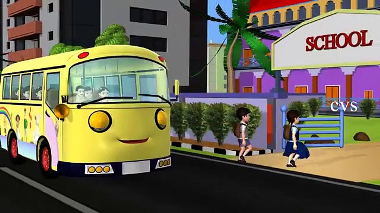 Here We Go Round The Mulberry Bush - 3D Animation Nursery Rhymes for Children