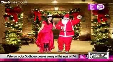 Qubool Hain- 25th Dec 2015 U Me Aur Tv ke Santa Ki Masti