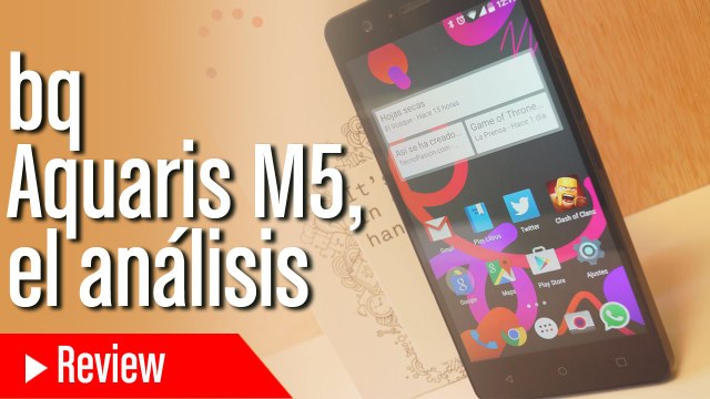 Análisis bq Aquaris M5 en español