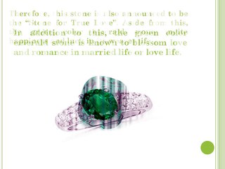 Benefits of Wearing Emerald Stone