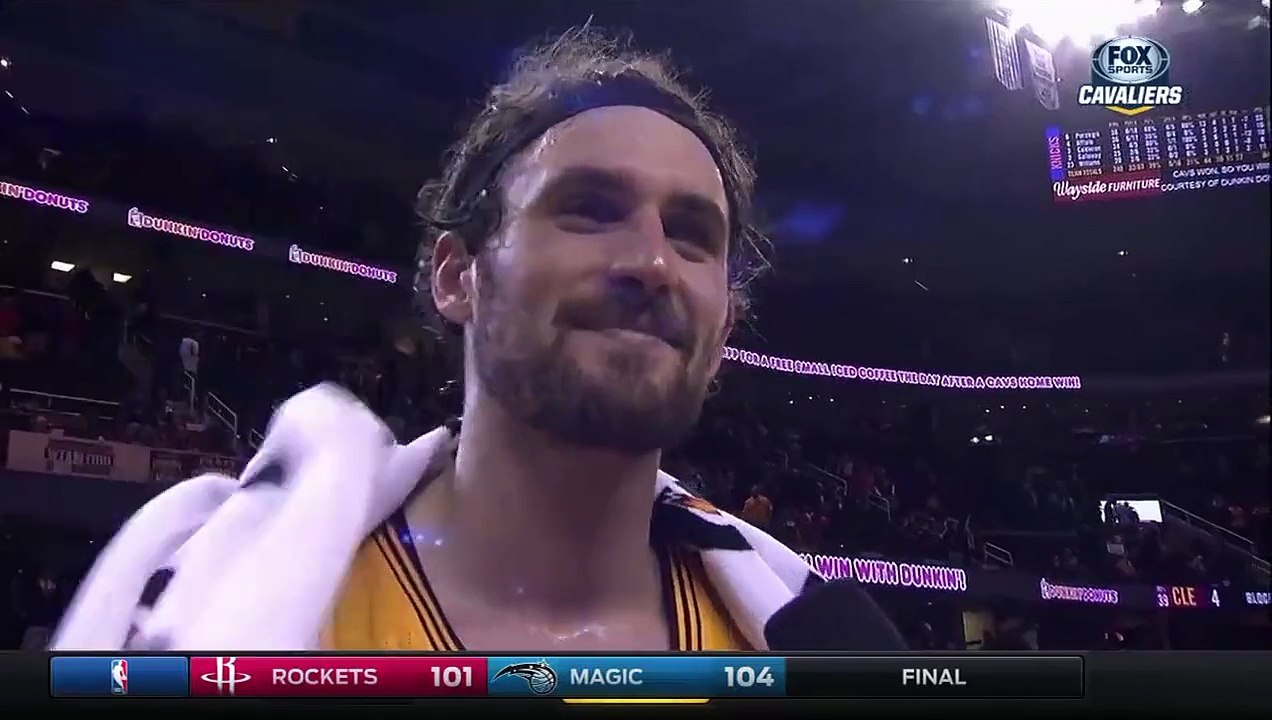 LeBron James pulls Stone Cold Stunner on Kevin Love