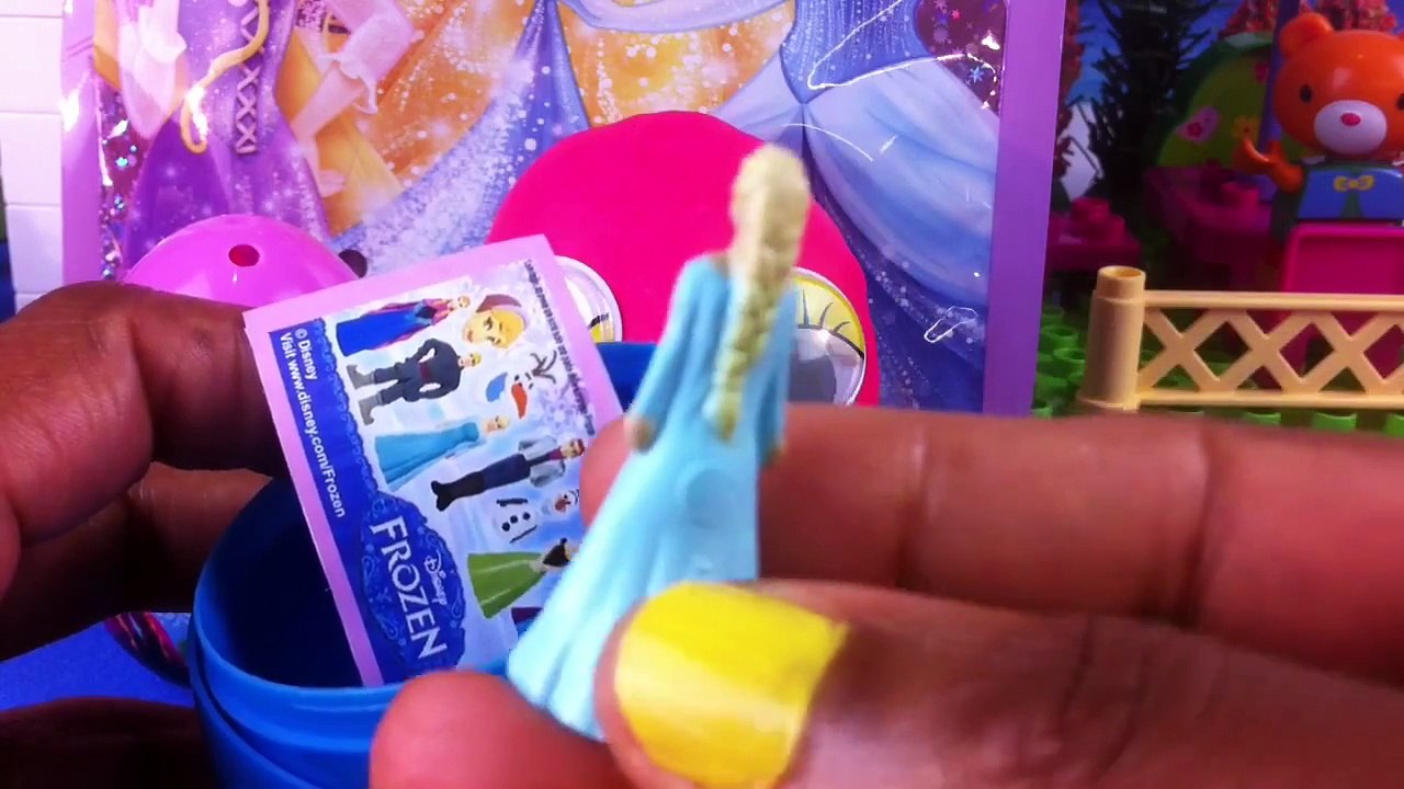 DCTC Egg Surprise Disney Collector Kinder Surprise Eggs Frozen Play Doh Hello Kitty Playlist DCTC