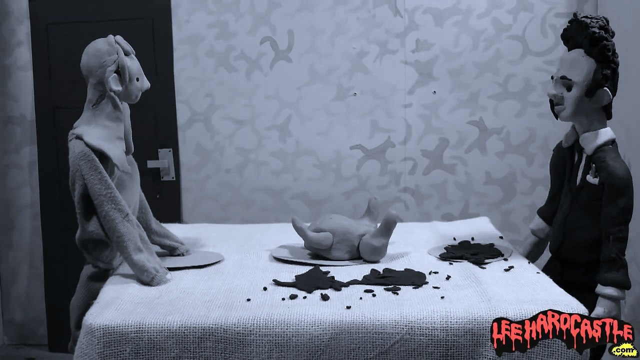 ERASERHEAD in 60 seconds with clay