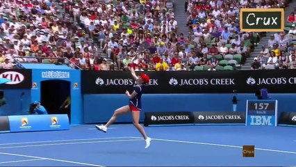 Australian Open 2014 3rd Round Highlight Maria Sharapova vs Alize Cornet