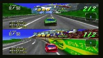 Lets Play Daytona USA Champion Circuit Edition Sega Saturn Mark VS Jamie Battle 15