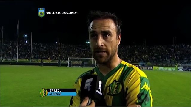 La serie está abierta . Aldosivi 2 - Banfield 3. Final Liguilla Pre Sudamericana 2015. FPT