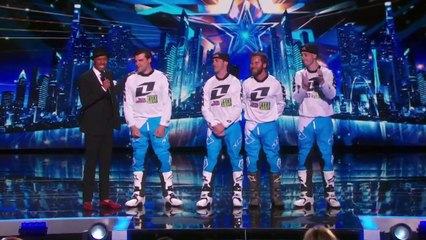 Americas Got Talent 2015 S10E21 Semi Finals Rd.1 Metal Mulisha Fitz Army Motocross Maniac