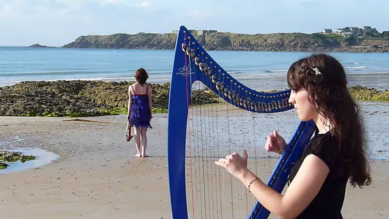 Titanic Theme Song - My Heart Will Go On - Harp - Violin