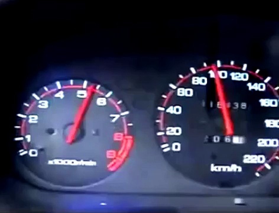 * オンボード映像 [ エスプリシビックR 400馬力 ターボ] 　ノーカット筑波サーキットアタック車載映像 飯田章 インカービデオ