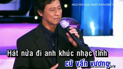Karaoke LK Nhớ Người Yêu Túy Ca Chế Linh Trường Vũ HD