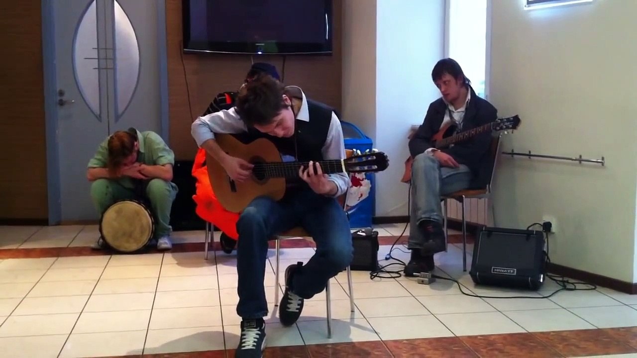 vMetro - «Speak Softly, Love» («The Godfather» Love Theme) (в кафе, 2011)