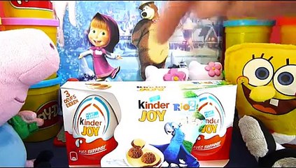 Télécharger la video: Kinder Маша и Медведь, Masha i Medved, Frozen, Disney, RIO 2, Frozen Toys, Peppa Pig