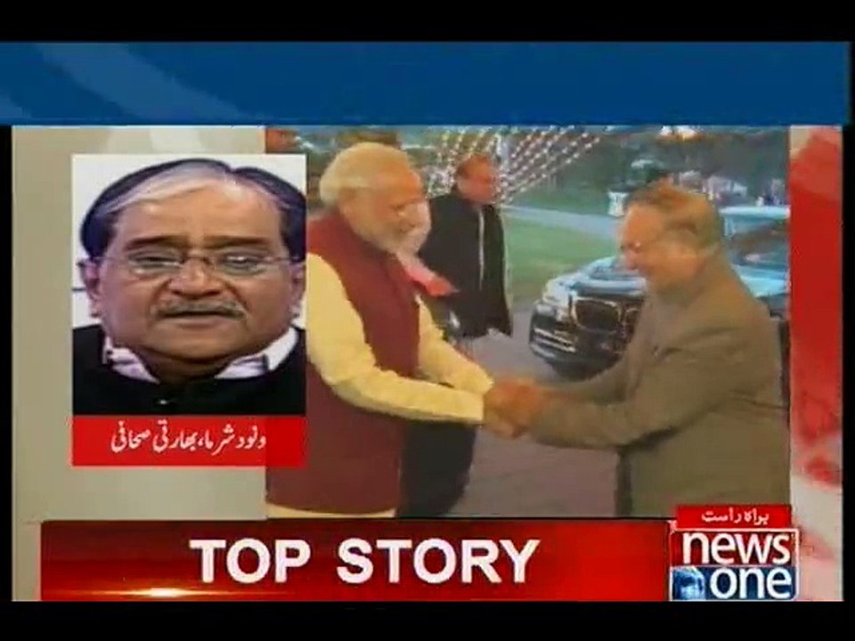 Indian journalist Vinod Sharma talks to NewsONE on Indian PM Modi's visit to Pakistan