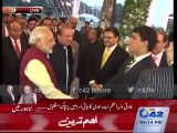 PM Nawaz Sharif welcomes to PM Narendra Modi
