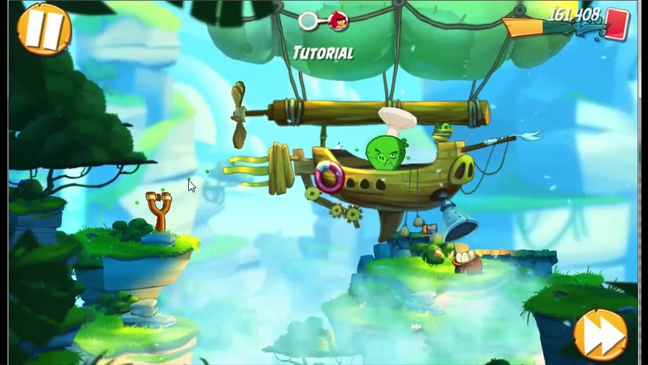 Angry Birds 2 #Gameplay Level 1-2