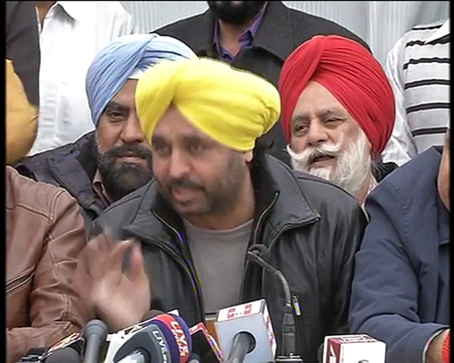 Bhagwant Mann on khaira