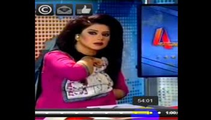 ayesha geo news anchor what are you doing hot B00B$