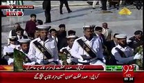 Saddar Mumliqat Mamnoon Hussain Ki Mizar-E-Quaid Pr Hazri – 25 Dec 15