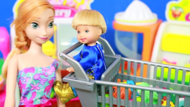 Shopkins Disney Frozen Anna Toby Barbie Shopkin Blind Bag Collection Bakery AllToyCollector