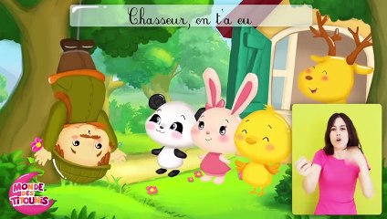 Le grand cerf - Comptines à gestes pour bébés - Titounis