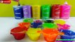 Learn Colors Slime Clay Surprise Teletubbies Shopkins Hello Kitty Dora Barbapapa SpongeBob