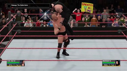 Stone Cold Steve Austin vs. The Undertaker (Raw 1999): WWE 2K16 2K Showcase walkthrough Pa