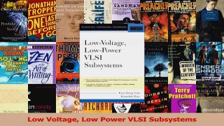 PDF Download  Low Voltage Low Power VLSI Subsystems Read Full Ebook