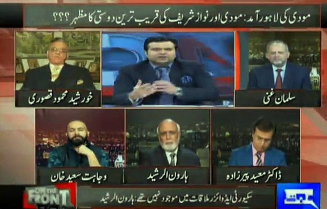 Modi only stayed in Pakistan for 3 hours, same was said to NS when he went to India for Modi ceremony - Haroon Rasheed