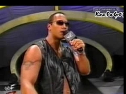 The Rock, Booker T & Shane Segment