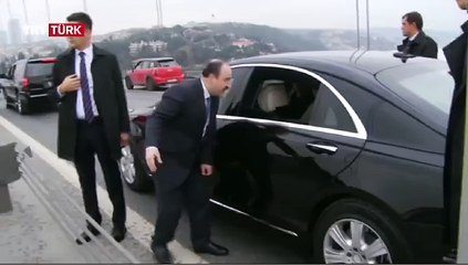 Cumhurbaşkanı Erdoğan Boğaziçi Köprüsü'nde İntiharı Önledi