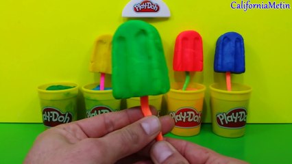Play-Doh Ice Cream Surprise Eggs SpongeBob Marvel Hello Kitty Minnie Mouse (1080p)