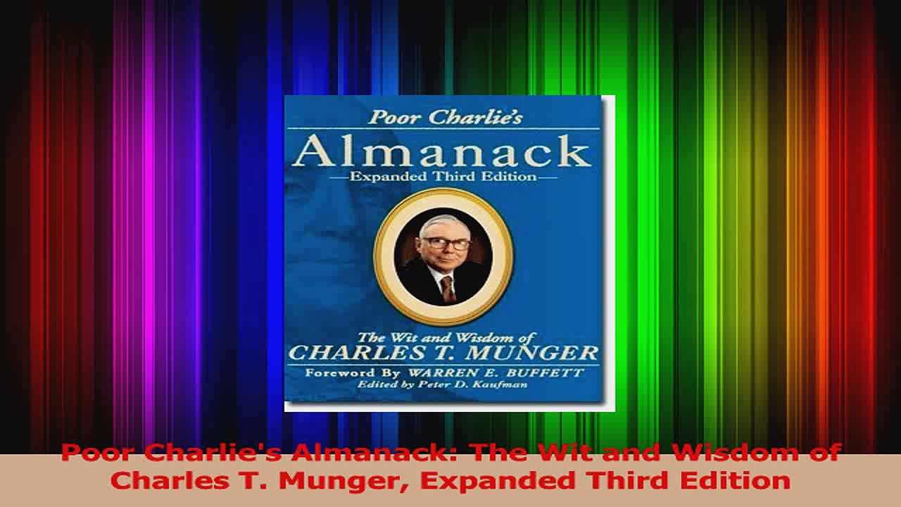 Poor Charlies Almanack Pdf