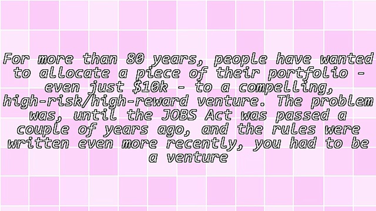 Private Startup Investing Revolutionized