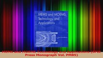 PDF Download  MEMS and MOEMS Technology and Applications SPIE Press Monograph Vol PM85 Read Online