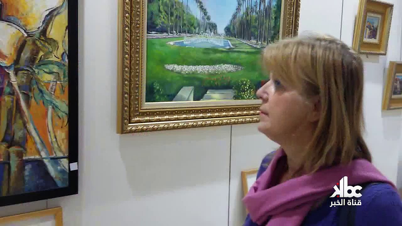 l'artiste peintre Naporowska Mira  Ezzou' Art Galerie  23/12/ 2015